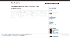 Desktop Screenshot of ndoet.wordpress.com