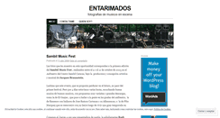 Desktop Screenshot of entarimados.wordpress.com