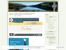 Tablet Screenshot of philippians1v21.wordpress.com