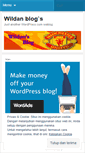Mobile Screenshot of mwildanm.wordpress.com
