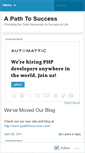 Mobile Screenshot of apathtosuccess.wordpress.com