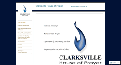 Desktop Screenshot of clarksvillehouseofprayer.wordpress.com