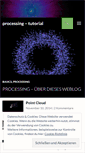 Mobile Screenshot of lernprocessing.wordpress.com