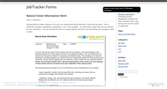 Desktop Screenshot of jobtrackerforms.wordpress.com