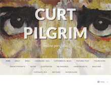 Tablet Screenshot of curtpilgrim.wordpress.com