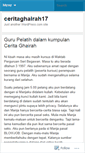 Mobile Screenshot of ceritaghairah17.wordpress.com