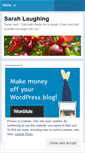 Mobile Screenshot of laughingsarah.wordpress.com