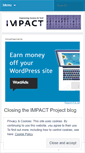 Mobile Screenshot of impactocr.wordpress.com