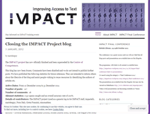 Tablet Screenshot of impactocr.wordpress.com