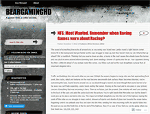 Tablet Screenshot of beargaminghd.wordpress.com