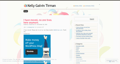 Desktop Screenshot of kellytirman.wordpress.com