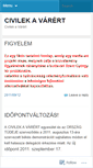 Mobile Screenshot of civilekavarert.wordpress.com