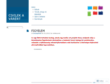 Tablet Screenshot of civilekavarert.wordpress.com