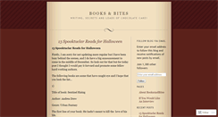 Desktop Screenshot of booksandbites.wordpress.com