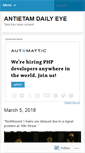 Mobile Screenshot of antietamdailyeye.wordpress.com
