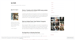 Desktop Screenshot of faithtoh.wordpress.com