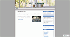 Desktop Screenshot of cyndysalzmann.wordpress.com