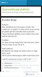 Mobile Screenshot of guncelkoxp.wordpress.com