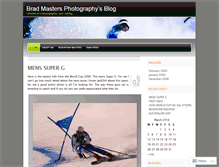 Tablet Screenshot of bradmastersphotography.wordpress.com