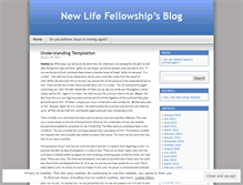 Tablet Screenshot of newlifebrighton.wordpress.com