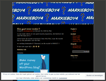 Tablet Screenshot of markieboy4defilm.wordpress.com