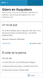 Mobile Screenshot of gueroenguayabera.wordpress.com