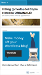 Mobile Screenshot of copiaeincolla.wordpress.com