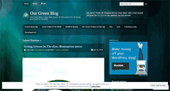 Desktop Screenshot of ourgreenbook.wordpress.com