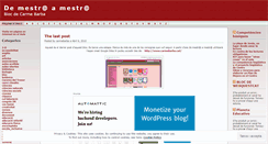Desktop Screenshot of carmebarba.wordpress.com