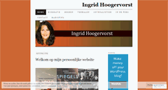 Desktop Screenshot of hoogervorst.wordpress.com