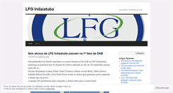 Desktop Screenshot of lfgindaiatuba.wordpress.com