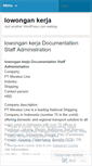 Mobile Screenshot of lowongankerjasurabaya.wordpress.com