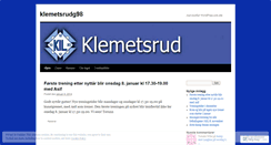 Desktop Screenshot of klemetsrudg98.wordpress.com