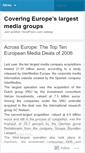 Mobile Screenshot of intermedioseurope.wordpress.com