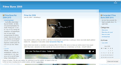 Desktop Screenshot of filmebune2009.wordpress.com