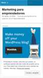 Mobile Screenshot of marketingemprendedor.wordpress.com