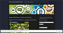Desktop Screenshot of digitalshoppingexperience.wordpress.com