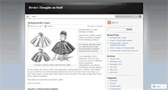Desktop Screenshot of beingthroughseeing.wordpress.com