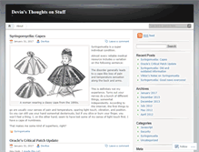 Tablet Screenshot of beingthroughseeing.wordpress.com