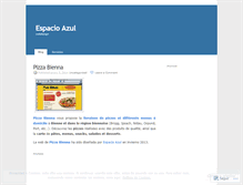 Tablet Screenshot of espacioazul.wordpress.com