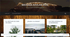 Desktop Screenshot of massadaadulam.wordpress.com