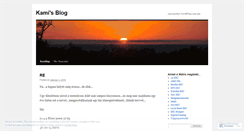 Desktop Screenshot of kamimokus.wordpress.com