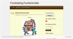 Desktop Screenshot of fundraisingfundamentals.wordpress.com