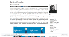 Desktop Screenshot of frsergei.wordpress.com