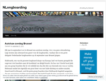 Tablet Screenshot of nlongboarding.wordpress.com