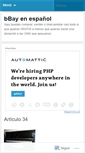 Mobile Screenshot of bbayesp.wordpress.com