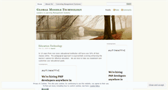 Desktop Screenshot of moodletech.wordpress.com