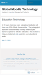 Mobile Screenshot of moodletech.wordpress.com