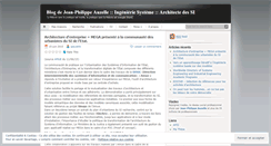 Desktop Screenshot of jeanphilippeauzelle.wordpress.com