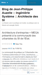 Mobile Screenshot of jeanphilippeauzelle.wordpress.com